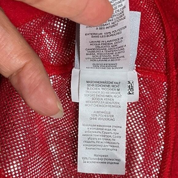 Columbia x REI Co-op Red Beanie Unisex S/M 100% Polyester Soft Knit Hat Winter - Picture 8 of 8